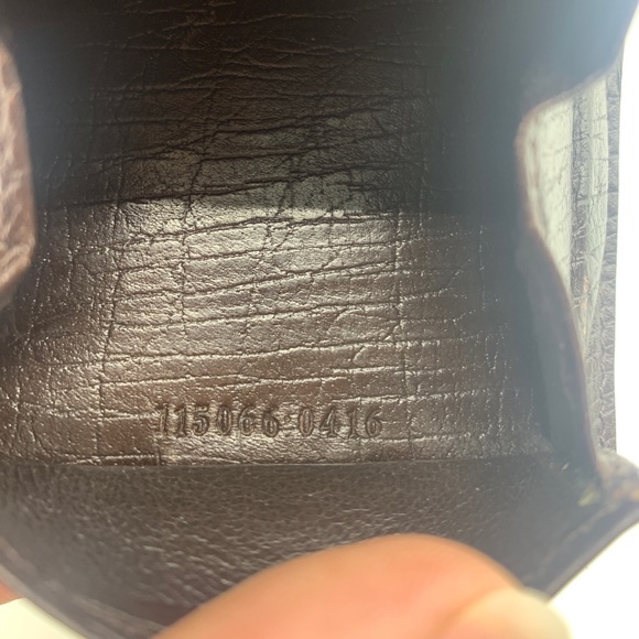 ADORABLE Vintage Gucci Coin Case GG canvas and Leather - Picture 5 of 5